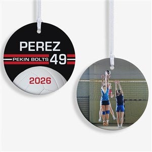 Volleyball Personalized Ornament - 49404