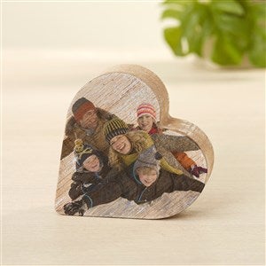Family Tree Personalized Wooden Heart - Small