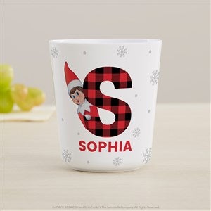 The Elf on the Shelf Plaid Personalized Kids Christmas Cup
