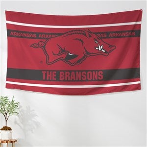 NCAA Arkansas Razorbacks Personalized Wall Tapestry