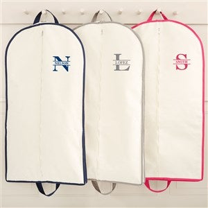 Lavish Last Name Embroidered Canvas Garment Bags - 49761