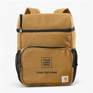 Personalized Logo Carhartt Embroidered Backpack Cooler - Brown - 49890
