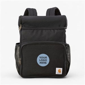 Personalized Logo Carhartt Embroidered Backpack Cooler - Black - 49891