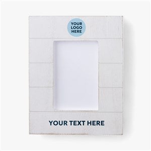Personalized Logo Shiplap Picture Frame - 50036