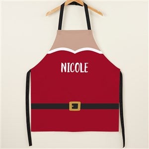 Santa Belt Personalized Christmas Apron  - 50190