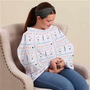 Youthful Name Personalized 5 in 1 Nursing Cover