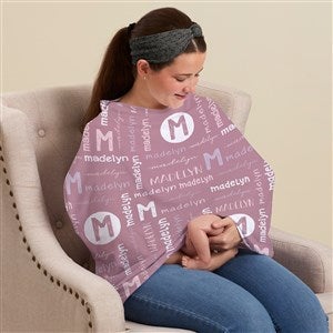 Youthful Name Personalized Nursing Cover