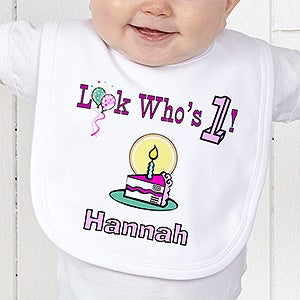 Birthday Kid Personalized Bib