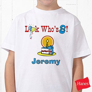 Birthday Kid Personalized Hanes® Youth T-shirt