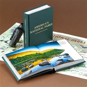 America's National Parks Personalized Leather Book
