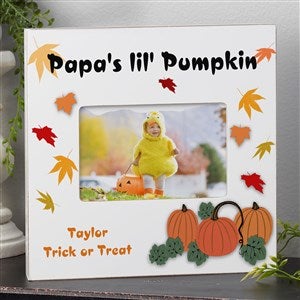 Pumpkin Patch Personalized 4x6 Box Picture Frame