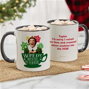 Elf® Personalized Coffee Mug 11 oz.- Black