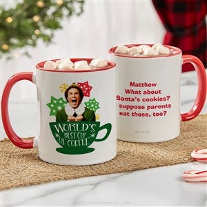 Elf® Personalized Coffee Mug 11 oz.- Red