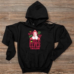 Buddy the Elf Personalized Christmas Hooded Sweatshirt