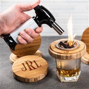Personalized Cocktail Smoker With Torch - Monogram