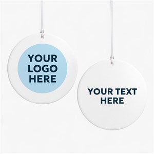 Personalized Logo Merry Name Ornament - 51852