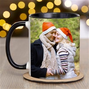 Christmas Photo Personalized Coffee Mug 11 oz.- Black - #51854-B