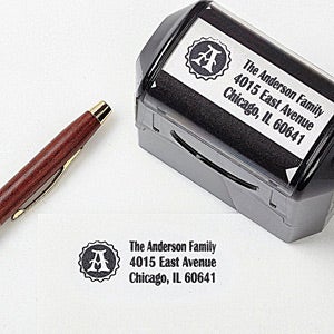 Signature Style Custom Return Address Stamp