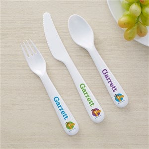 Toys R Us Geoffrey the Giraffe Personalized Kids Utensils