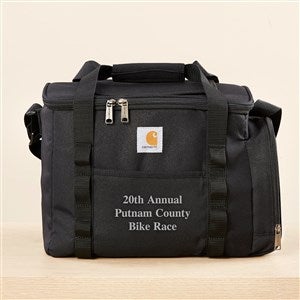 Embroidered Logo Black Carhartt ® 36 Can Cooler - 52270