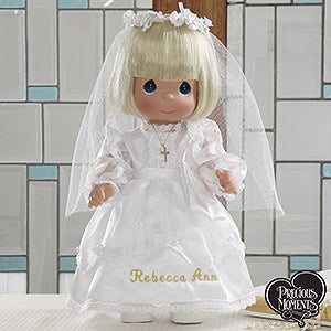 Precious Moments® Personalized Communion Doll- Blonde