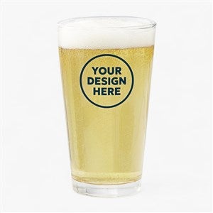 Personalized Logo Printed Beer Pint Glass - 52413