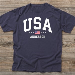Proud American Personalized Hanes® ComfortWash? Adult T-Shirt