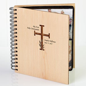 Holy Communion Engraved Photo Album