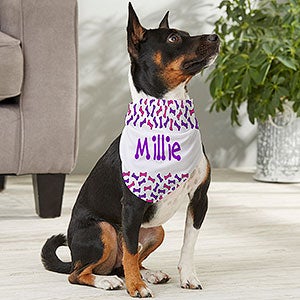 Designer Pooch Personalized Dog Bandana - Medium