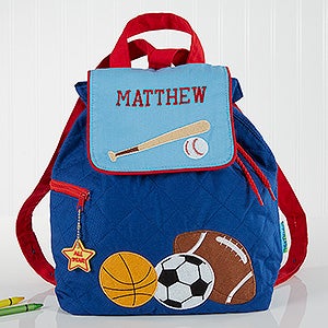 All Star Sports Embroidered Kid's Backpack by Stephen Joseph