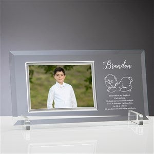 Precious Moments Lord Is My Shepherd Personalized Glass Frame - 53266
