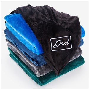 His Classic Personalized Fleece Blanket - 53288