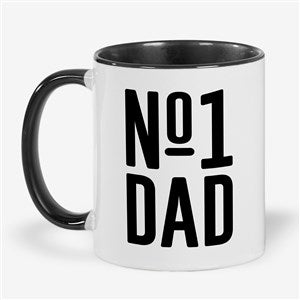 #1 Dad Personalized Coffee Mugs - 53297