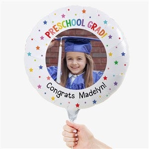 Kindergarten Graduation Personalized 18" Foil Photo Balloon - 53372