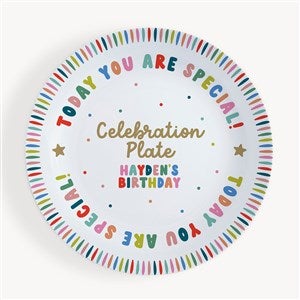 Special Celebration Personalized 10" Polymer Plate  - 53656