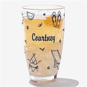 Coastal Chic Personalized Tritan Highball  - 54162
