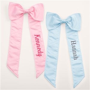 Personalized Embroidered Bow - 54304