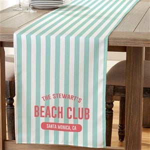 Sunkissed Stripes Personalized Table Runner - 54397