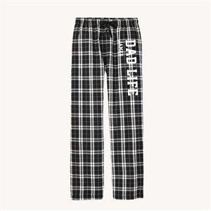 Dad Personalized Men's Black & White Flannel Pants - 54507