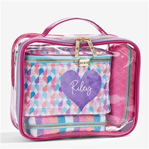 Personalized Sweet Heart Toiletry Bag - 54916
