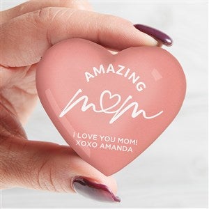 Amazing Moms Personalized Mini Heart Keepsake  - 55002