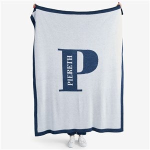 Foundry Personalized 50x60 Knit Blanket  - 55162D