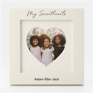 Sweetheart Personalized Mini Heart Matte Frame  - 55272