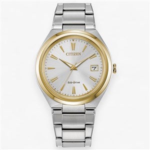 Personalized Logo Citizen Eco Drive 35mm Two-Tone Watch - 55505