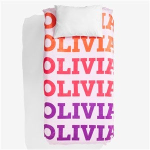 Repeating Name Personalized Blanket  - 55798
