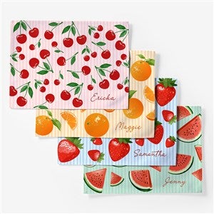 Summer Fruit Personalized Placemats  - 55809