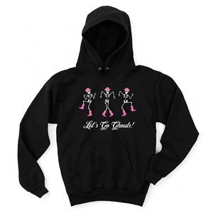 Kittenish Personalized Pinkoween Dancing Skeletons Sweatshirts - 56401
