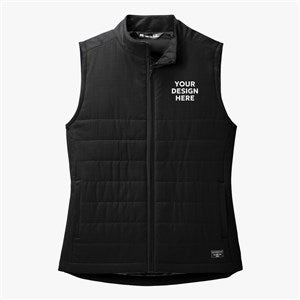 Custom Women's Travis Mathew Cold Bay Vest - Black - 56761