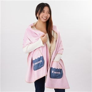 Scallop Me Pretty Personalized Cuddle Wrap - 56970
