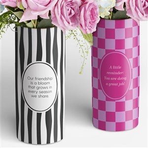 Pattern Pop Personalized Flower Vase - 57272
